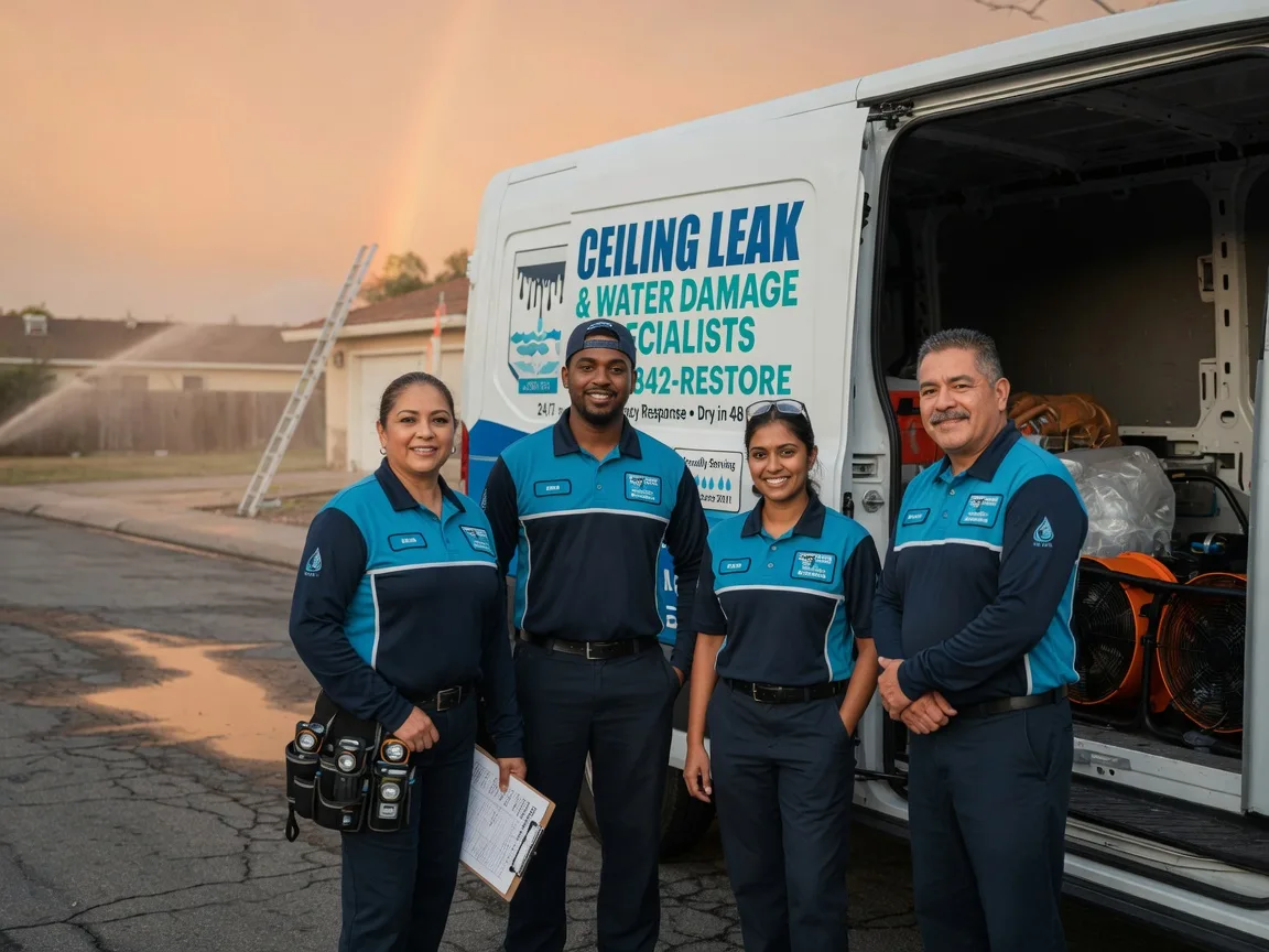 Ceiling Leak Cleanup company in Summitville, OH